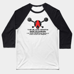 Black Spathi Squadron Baseball T-Shirt